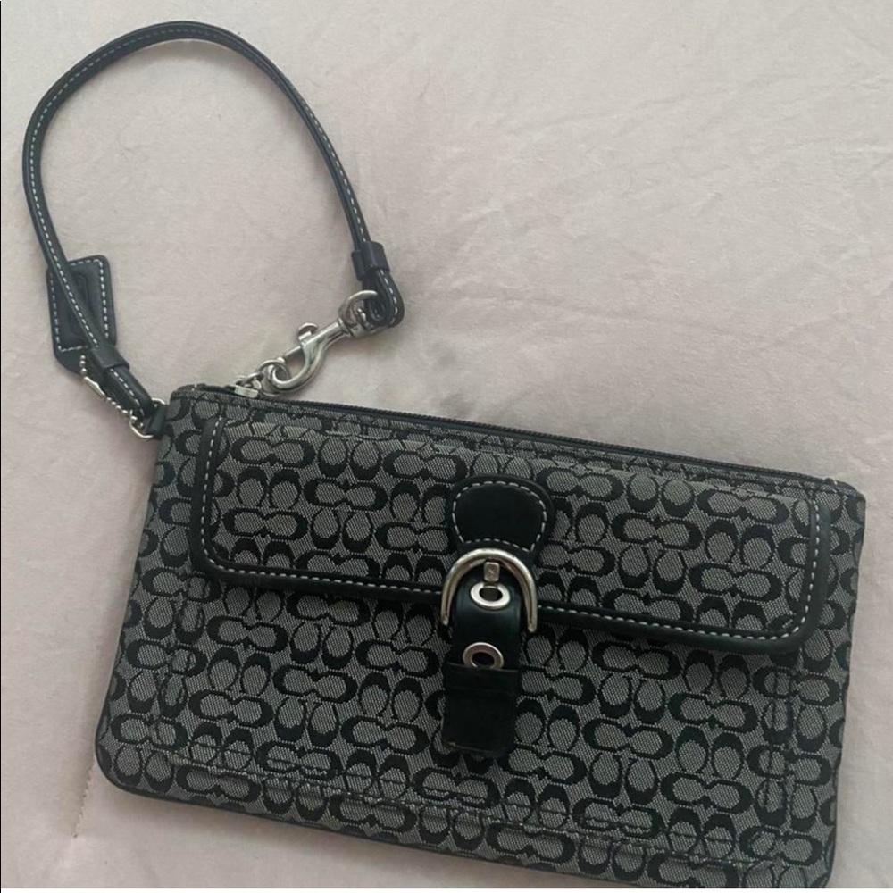 coach wrist bag